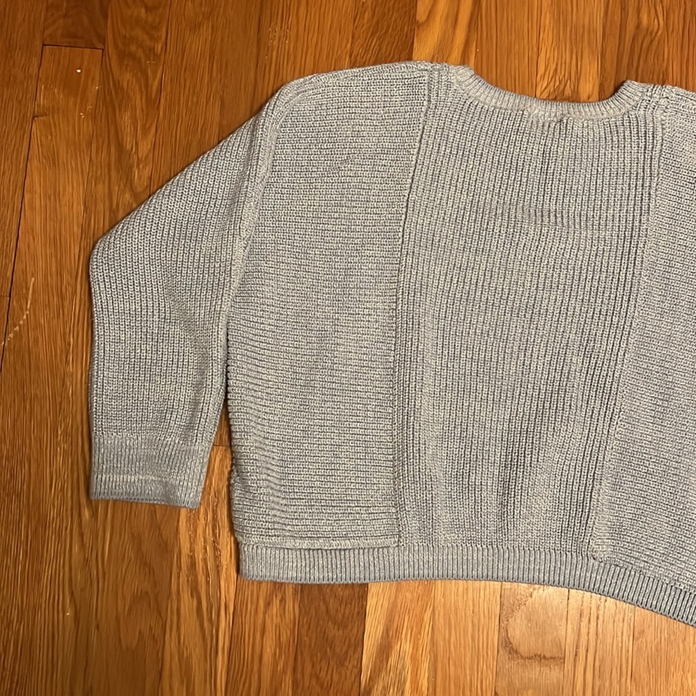 Topshop light blue Cropped sweater - Picture 7 of 9